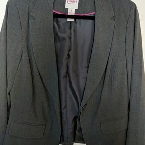 Women's grey blazer